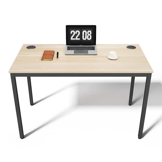 Eureka Ergonomic&#xAE; 47&#x22; Natural D02 Simple Style Crafting Table &#x26; Workstation